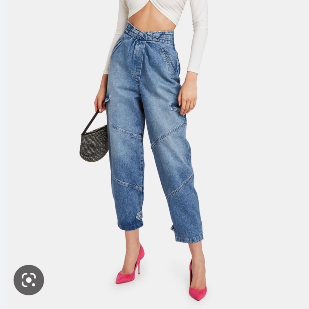 RTA Dallas Denim Cargo Jeans